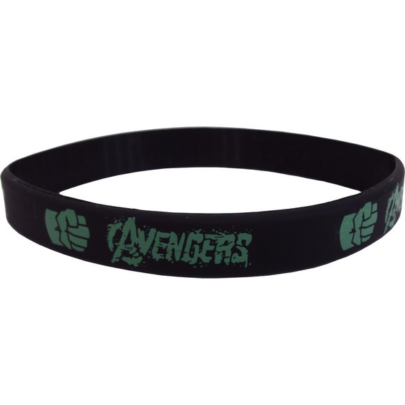 Marvel Comics' The Avengers Set of 4 Rubber Wristbands - Picture 2 of 5
